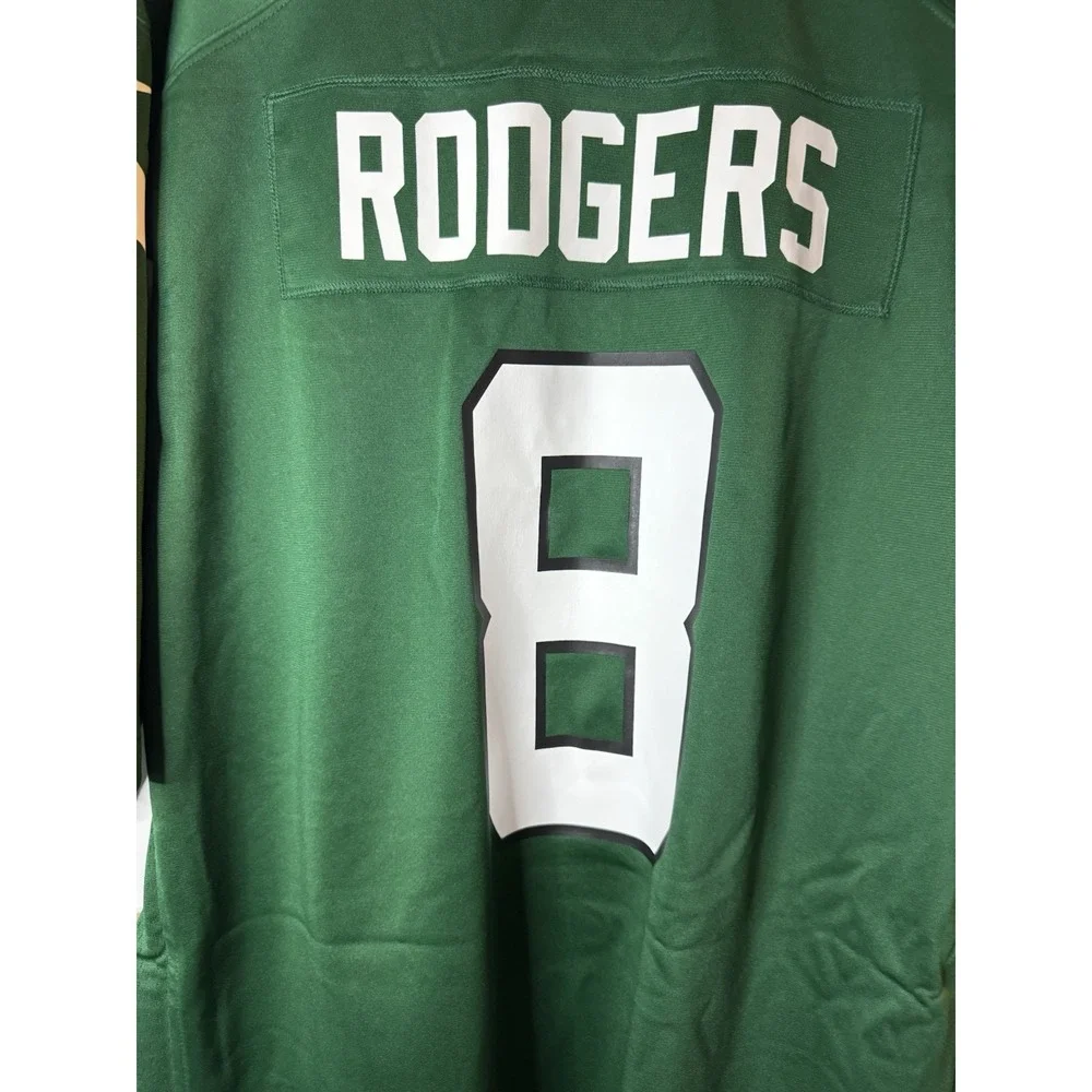 Nike NFL New York Jets Aaron Rodgers On Field‎ Jersey Men's XL NWT